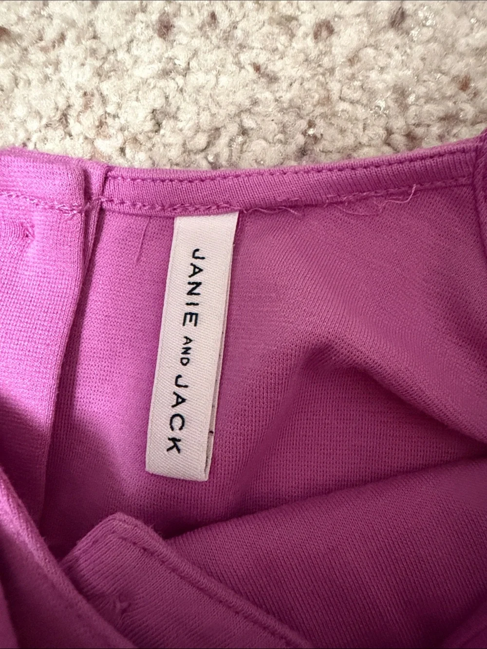 Pink embroidered dress w sweet back bow
